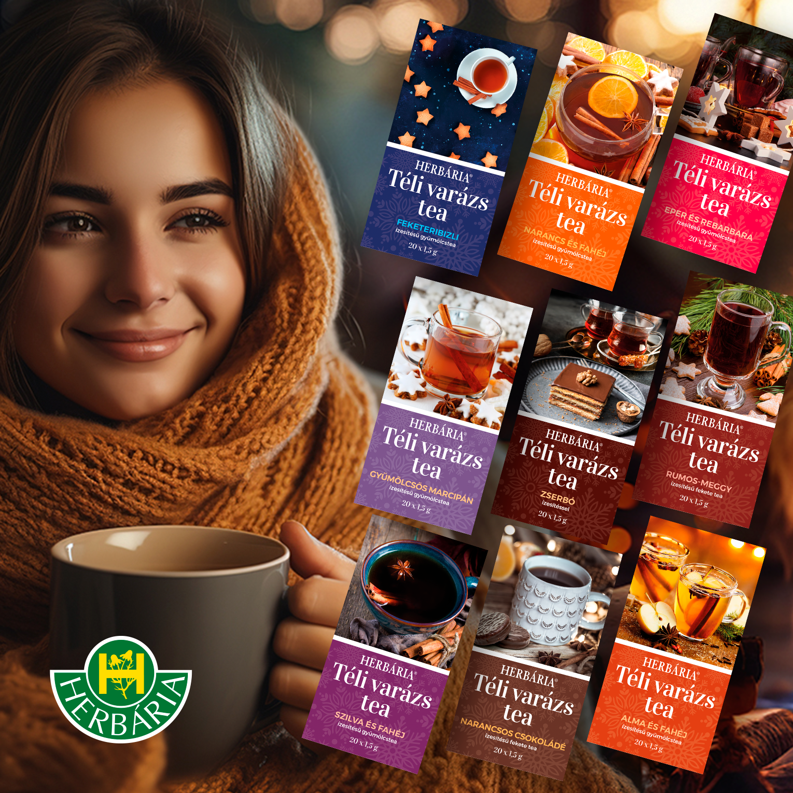 Herbária: Téli varázs teák