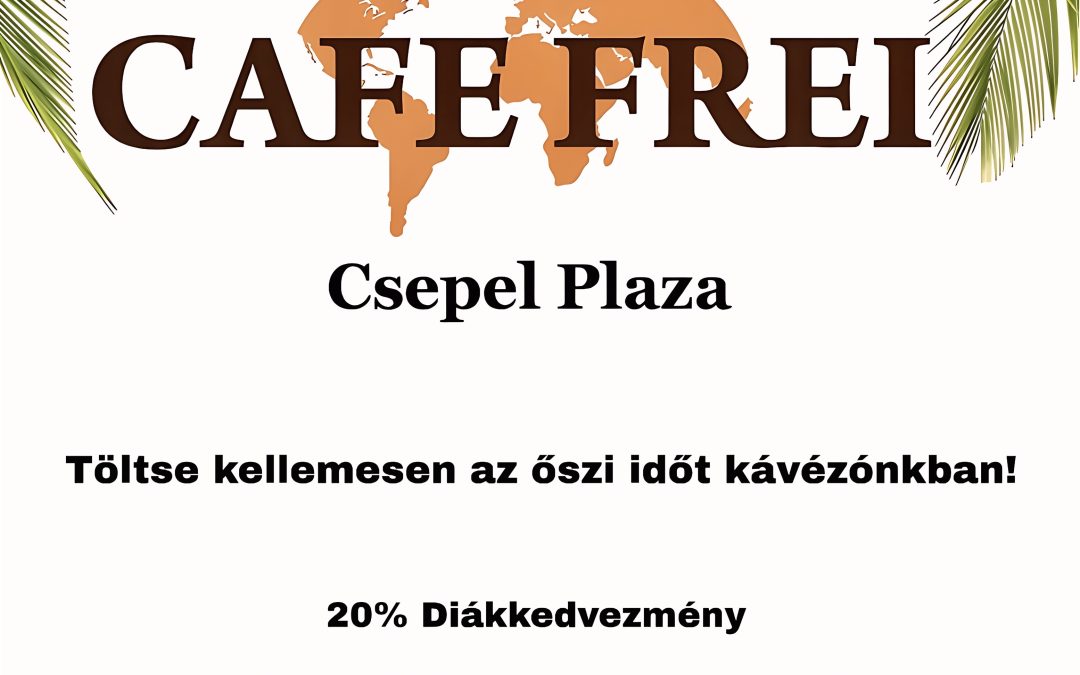 Cafe Frei: Diákkedvezmény