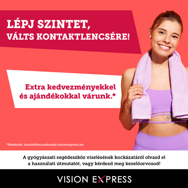 Vision Express: Válts kontaktlencsére