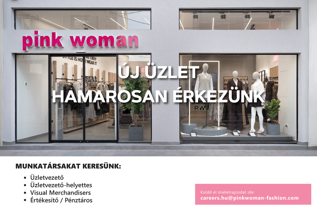 Pink Woman Állásajánlat