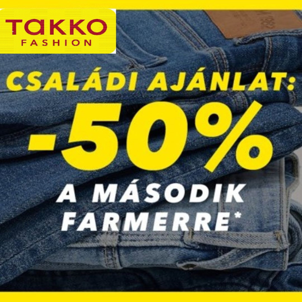Takko: 50% kedvezmény